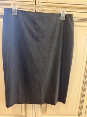 Ann Taylor Charcoal Pencil Skirt